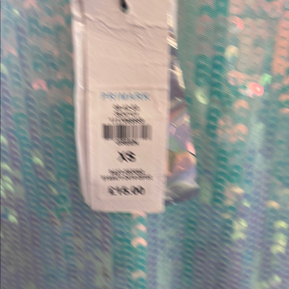 XS Sequin Slip Dress NWT