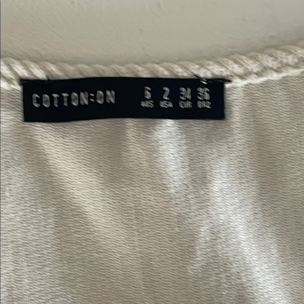 Cotton On Corduroy Size 2 Summer dress