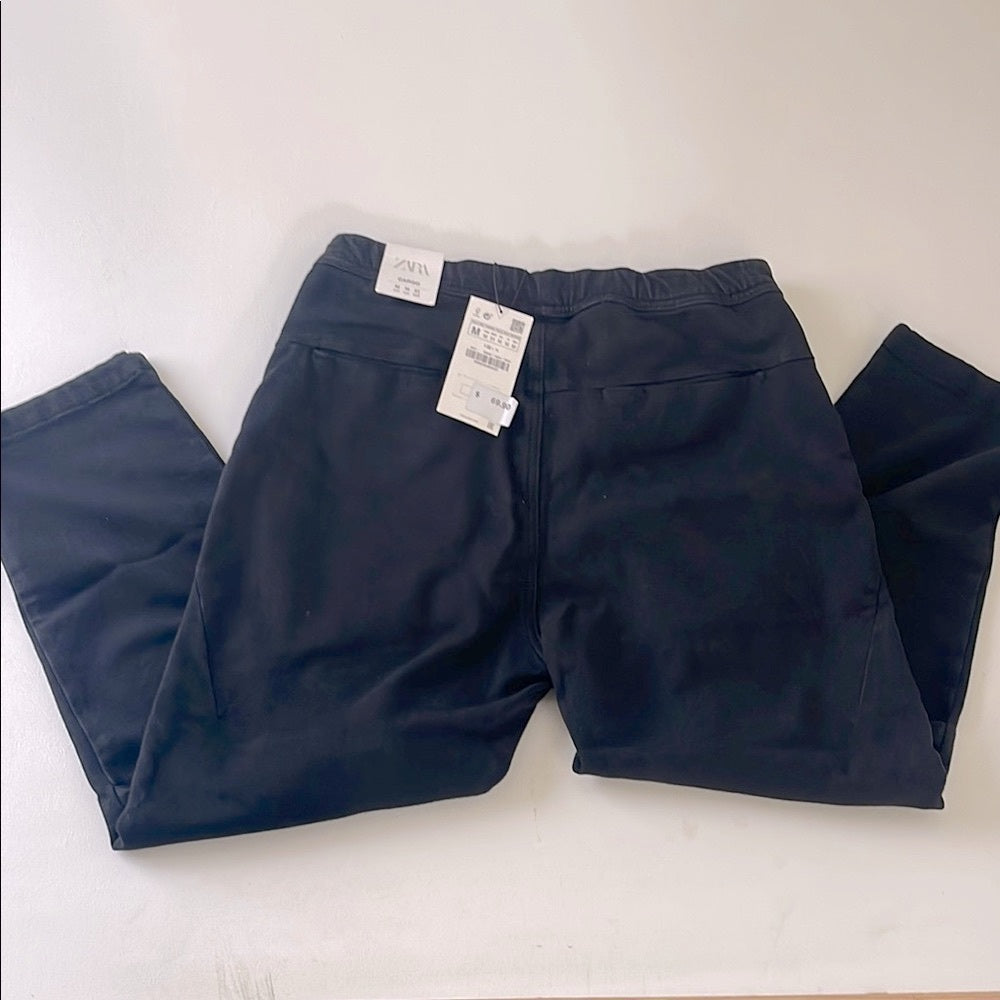 Zara Cargo Fit Medium Men's Black Pants