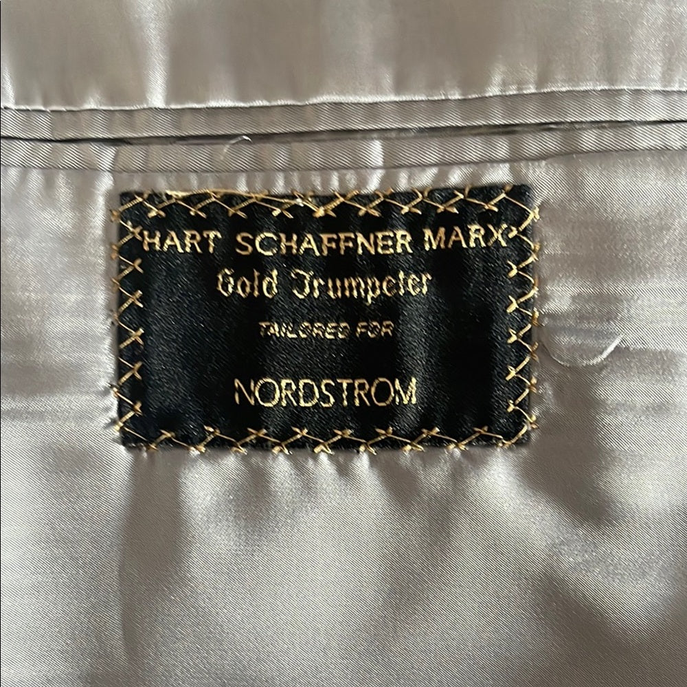 Hart Shaffner Marx Men's Light Olive Suit Blazer