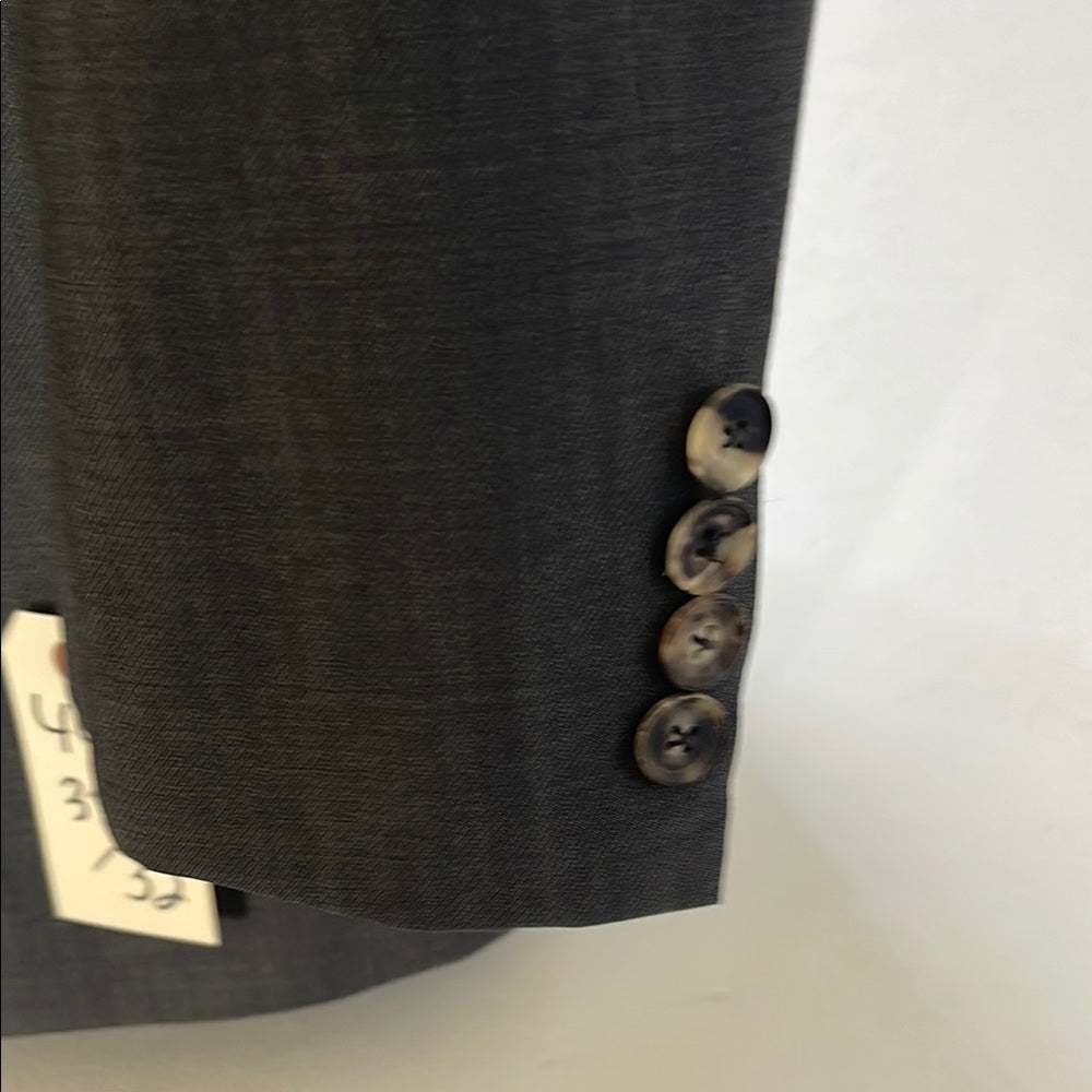 Hugo Boss Super 100 Men's Classic Gray Suit 44L 38/32- UnWorn
