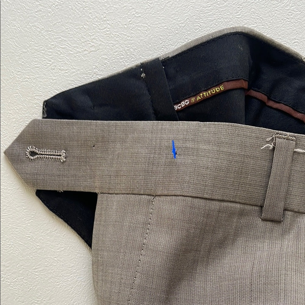 bCBG Attitude Men's Gray Suit 42R 34/29 UnWorn