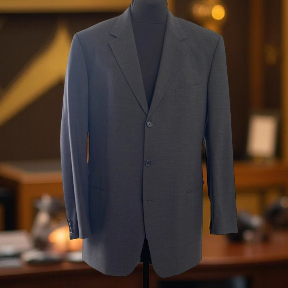 Hugo Boss Einstein Sigma Suite 44L - UnWorn! -Men's Classic Dark Charcoal Suite