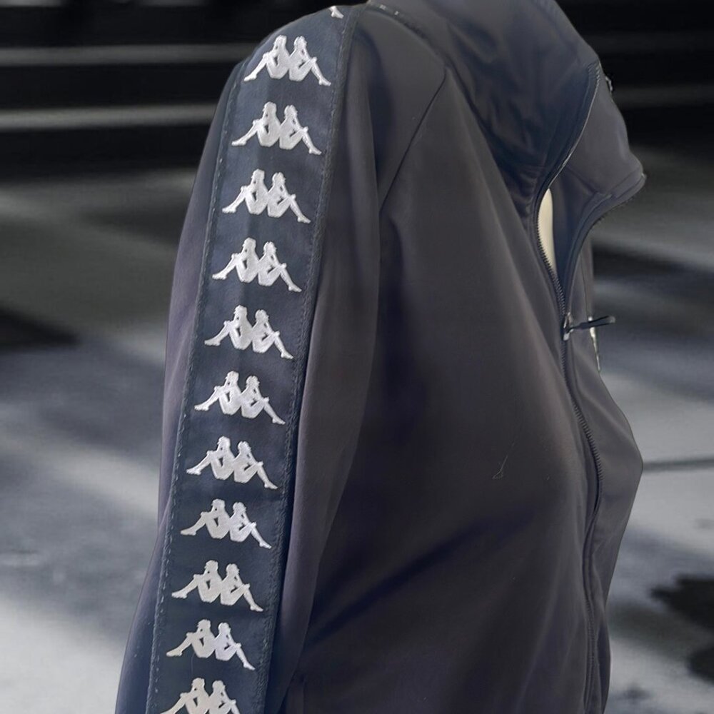 Kappa Medium Black Track Jacket
