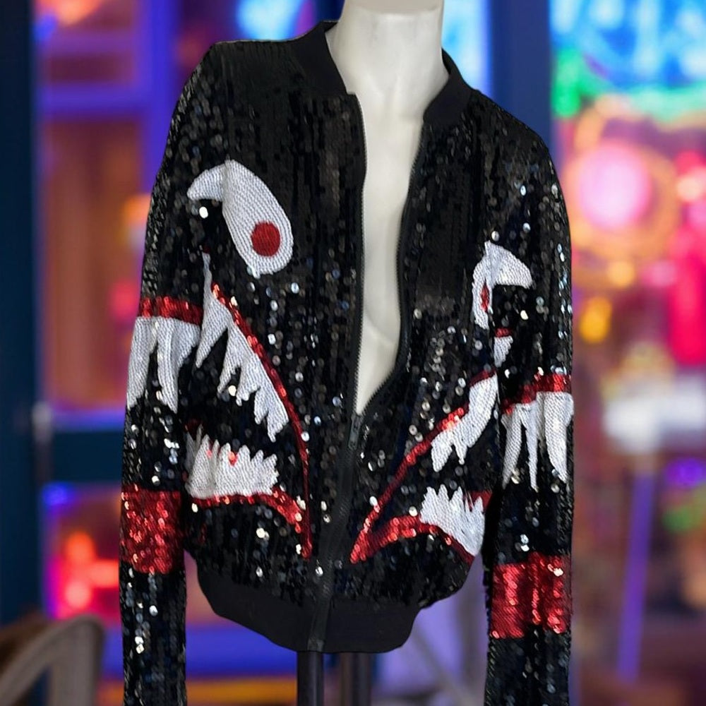 No Label Damon Sequin thin Jacket
