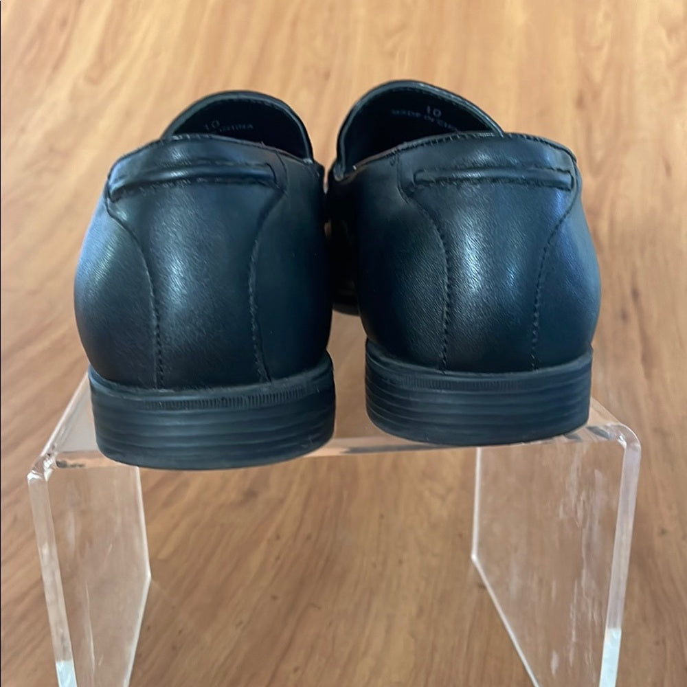 Asos Black Leather Men's Loafers 10 1/2