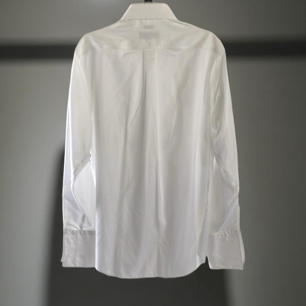Joseph Abboud Regular Fit size 34/35 16 Mens White Dress Shirt
