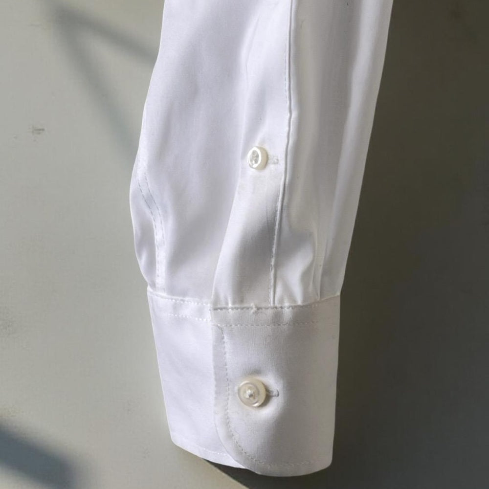 J Crew Men's White Dress Shirt
