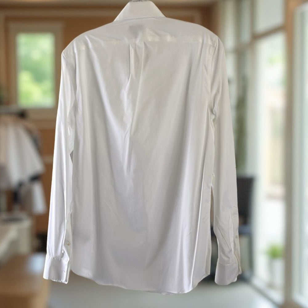J Crew Men's White Dress Shirt