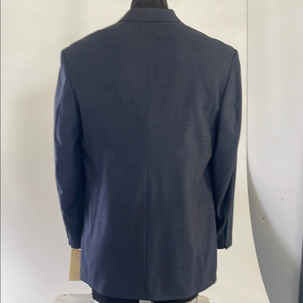 Rare Gian Paulo Super 100 Classic Luxury Men's Navy Suit size 40R 34/33