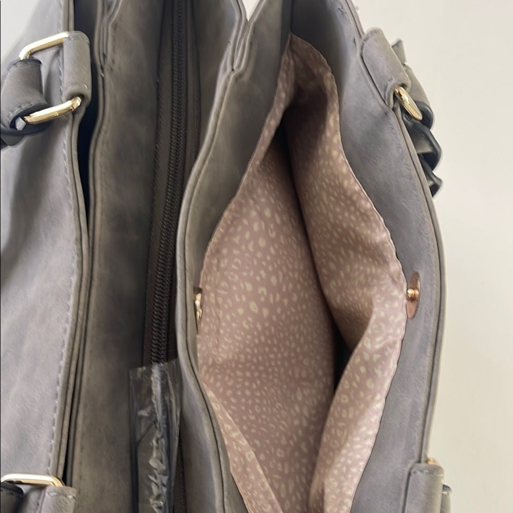 Unbranded Elegant Gray Tote Bag