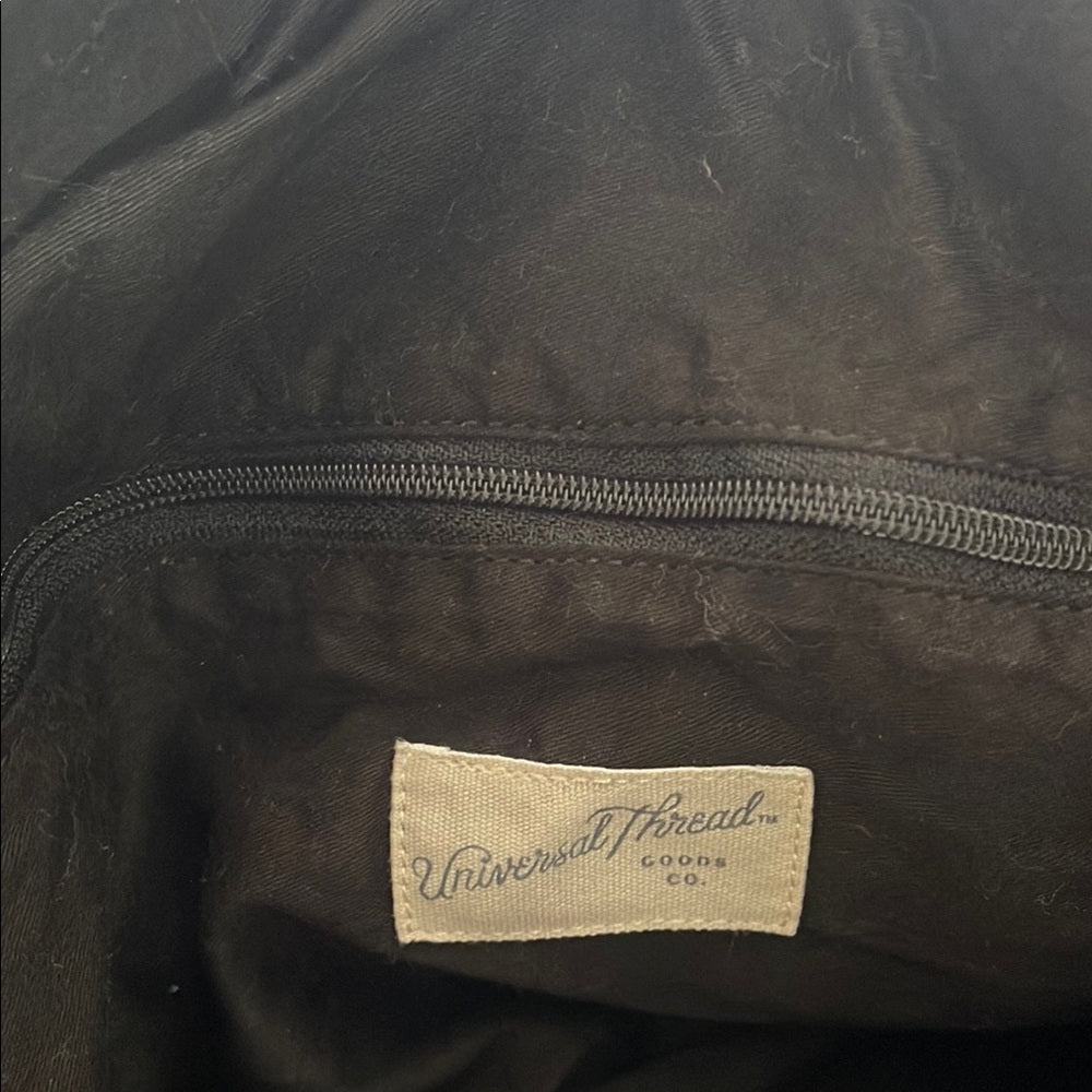 Geometric Patterned Fuzzy Furry? Duffel Bag