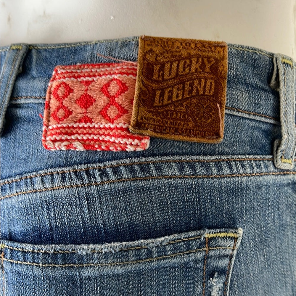 Lucky Legend Blue Denim Women's Jeans Size 00 -24 Gently Worn!
