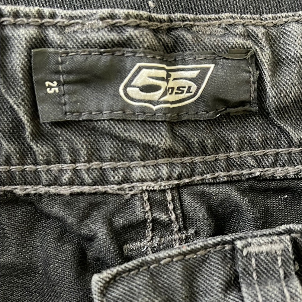 55DSL Stylish Black Denim Jeans size 22