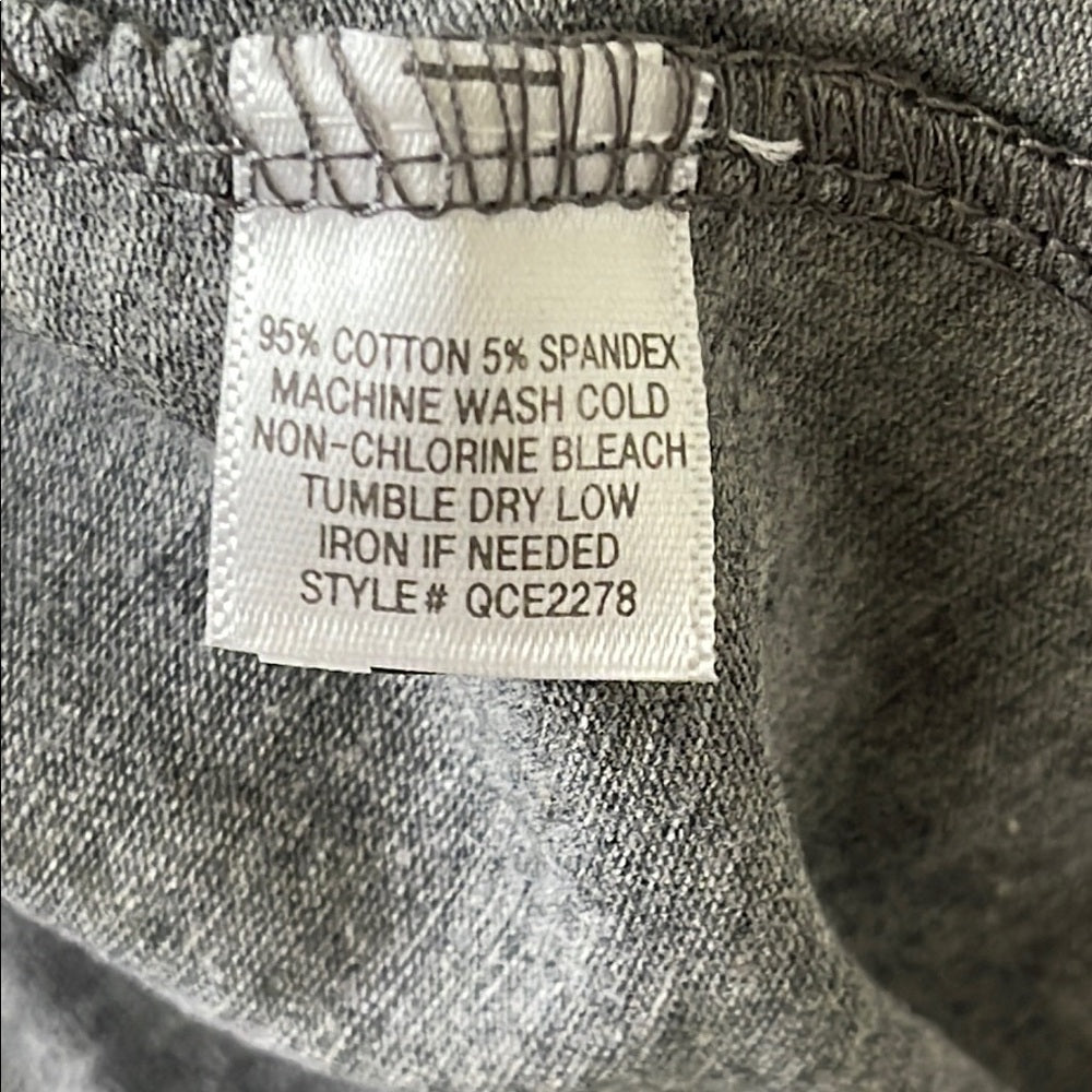 95% Cotton Gray Women's Tank Top Size S, M, L