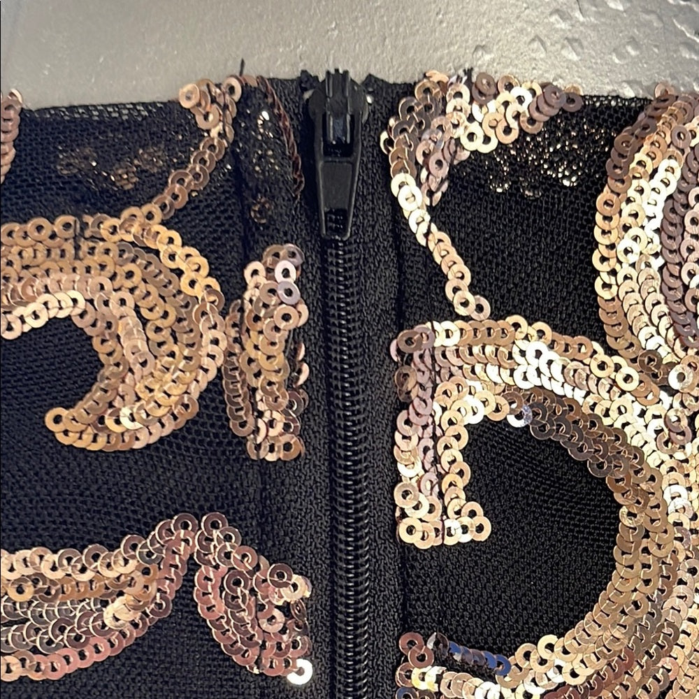 Elegant Sequin Evening Gown size 2