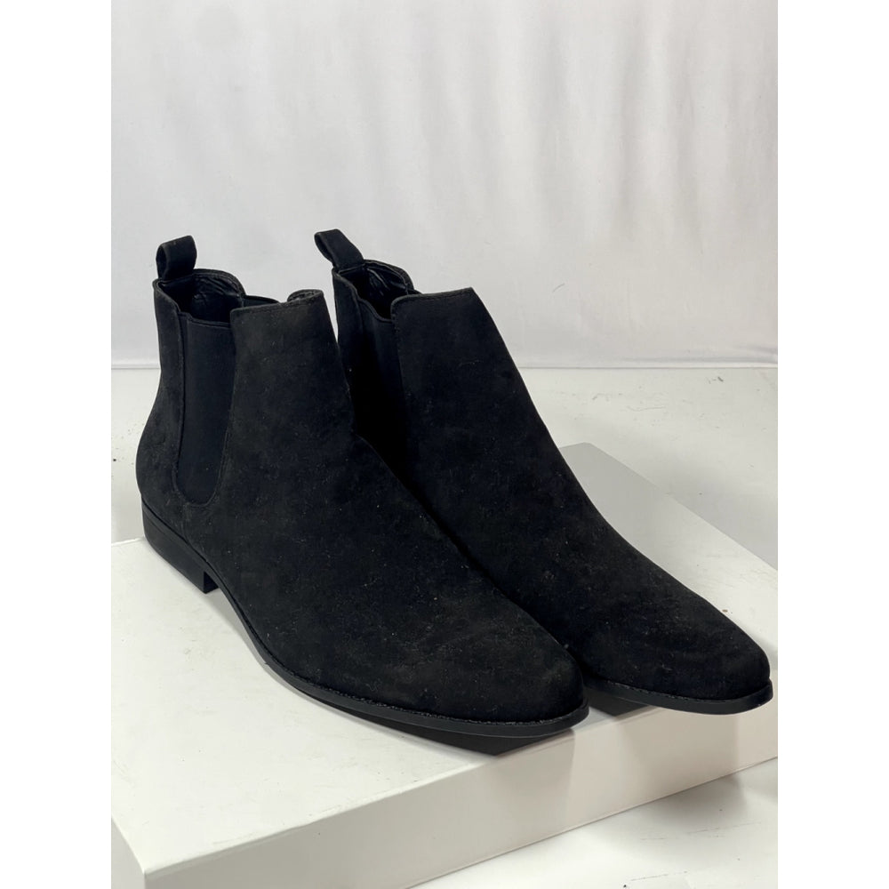 ASOS Design Chelsea Boots In Black Suede - Size 12