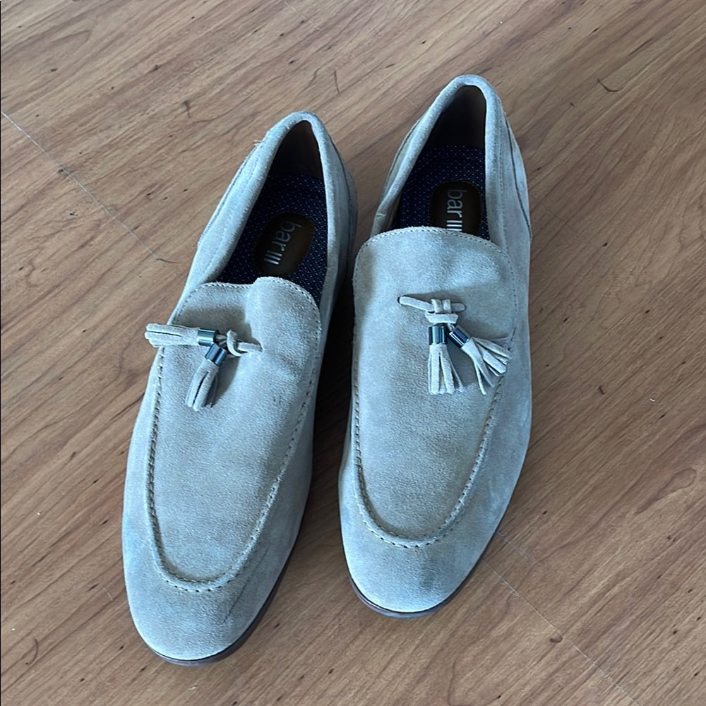 Bar III Men's Suede Loafers - Tan size 11.5
