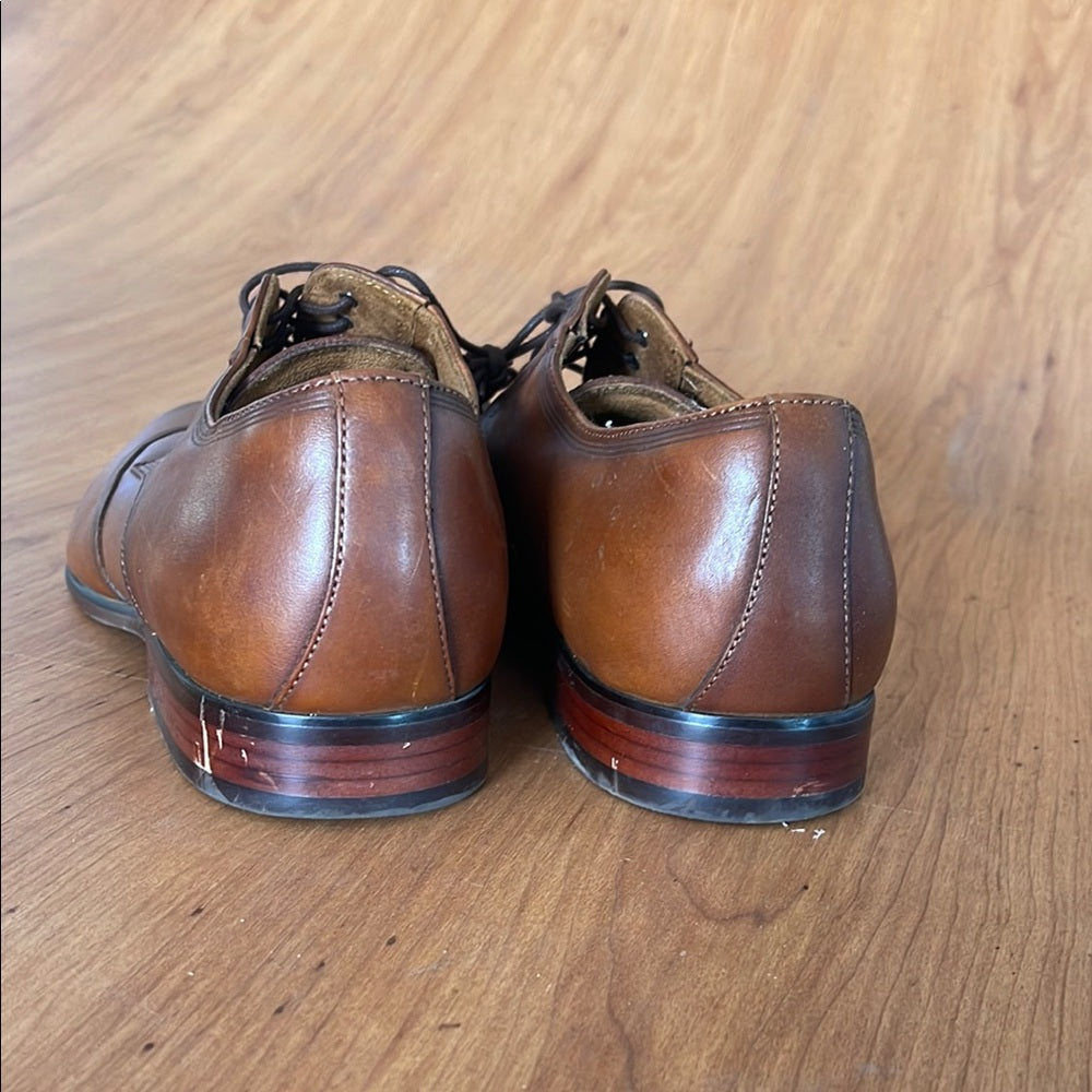 Florsheim Men's Brown Leather Dress Shoes size 10 - Gently worn!