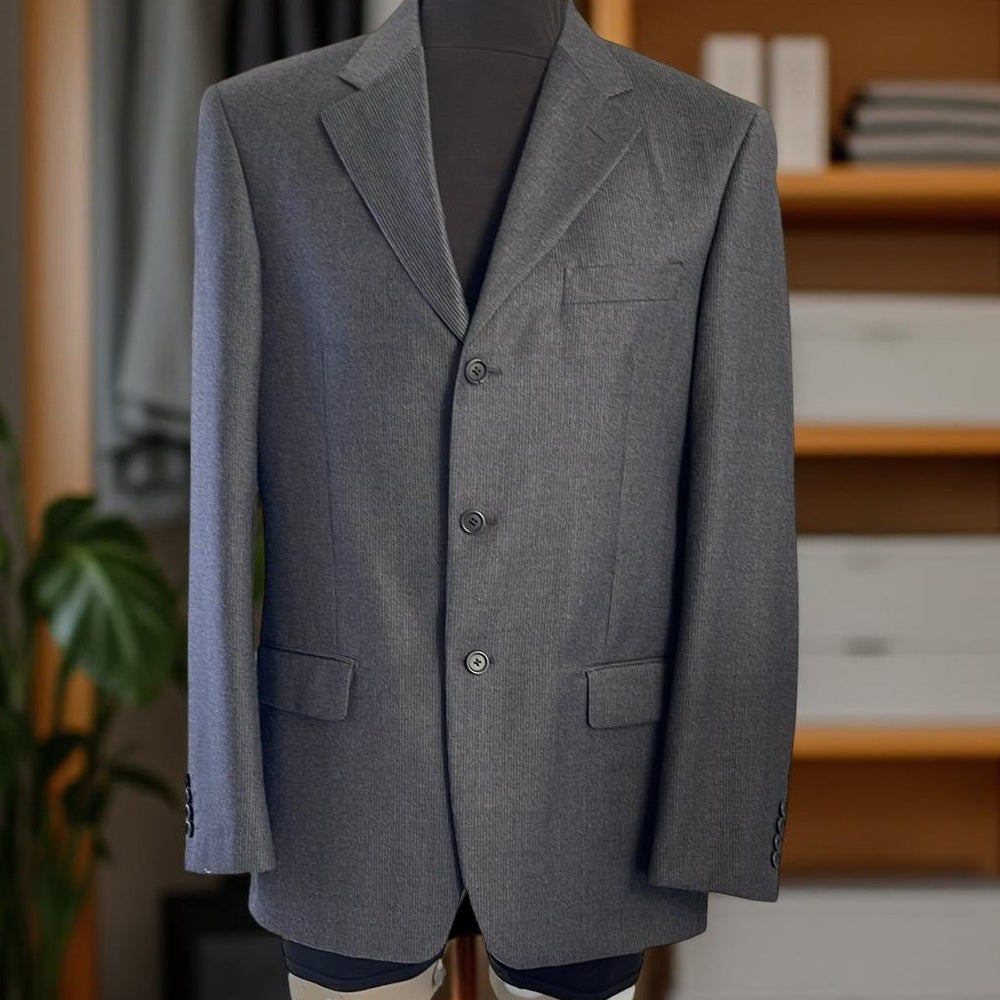 Gemelli Milano Men's Gray Suit 40L 32/32 New No Tag!
