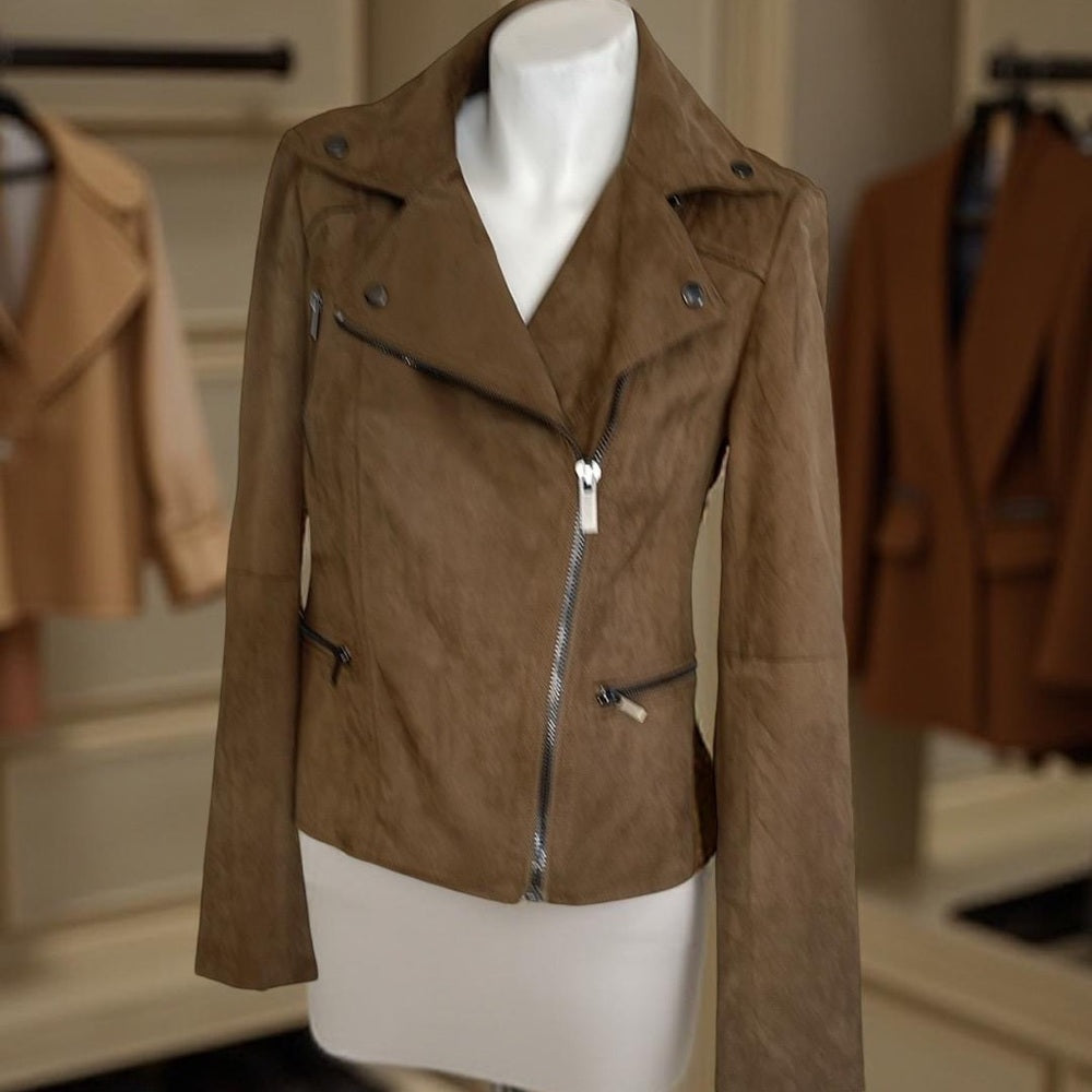 Small KUT Leather Jacket NWT