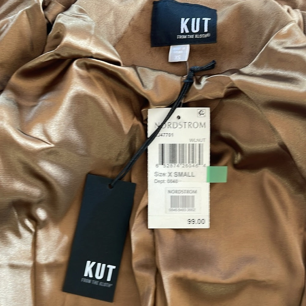 Small KUT Leather Jacket NWT
