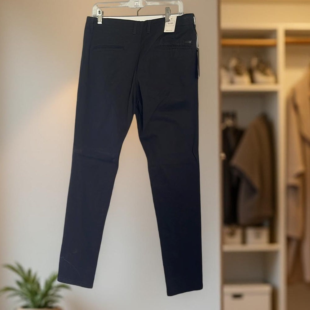 Jack Jones 420 NOOS Men's Black Pants size 34x34 NWT