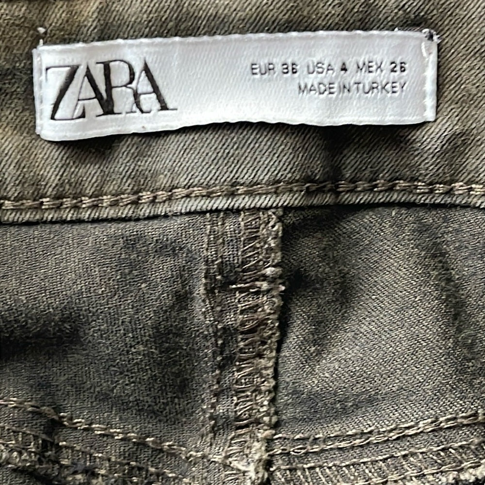 Zara Women's Camouflage Skinny Jeans