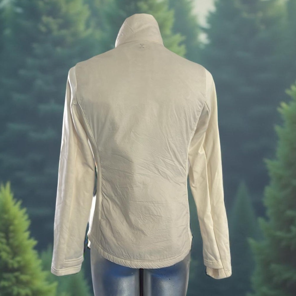 Xersion Women's Cream Quilted Jacket size XS
