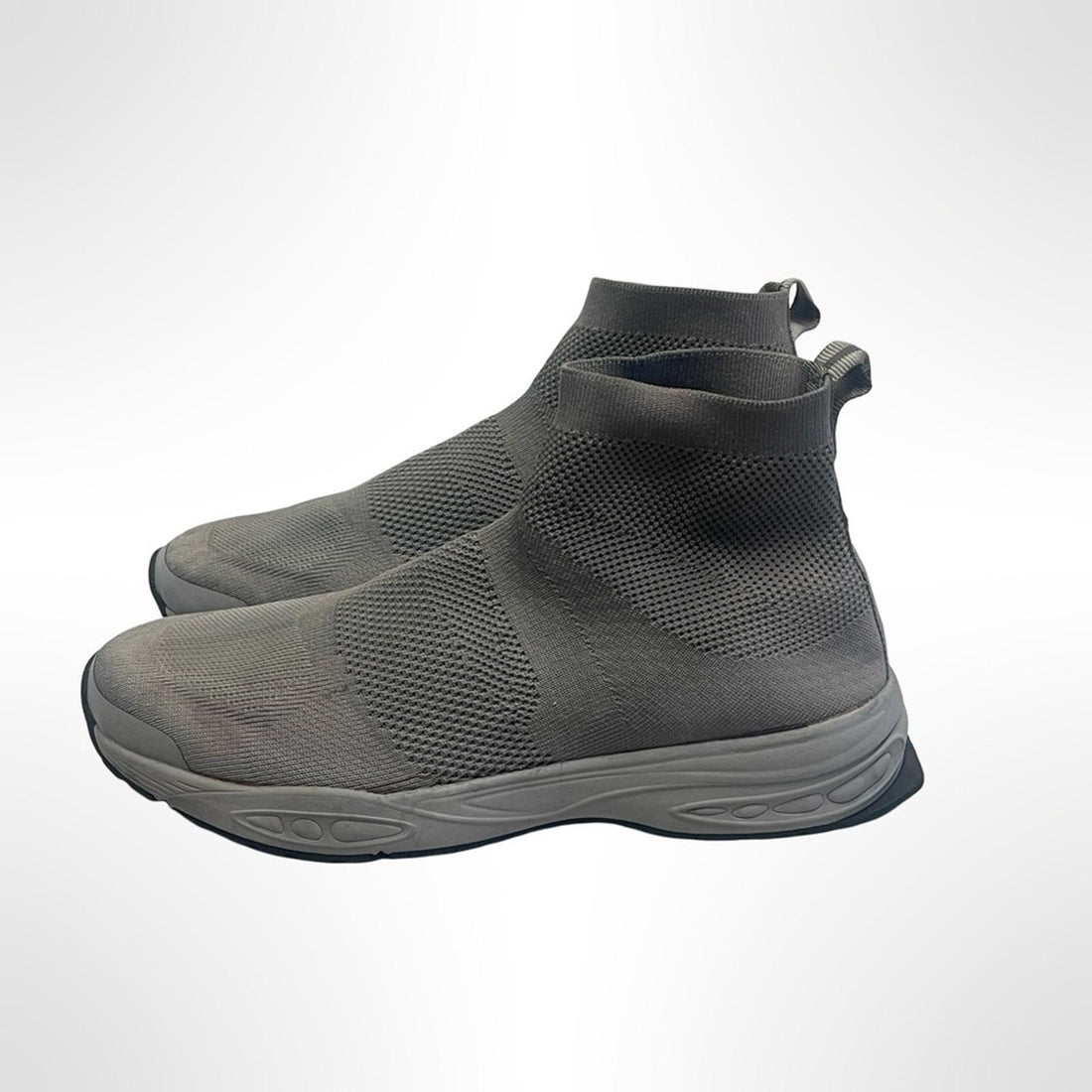 Zara Light Gray Sock-Style Sneakers size 7