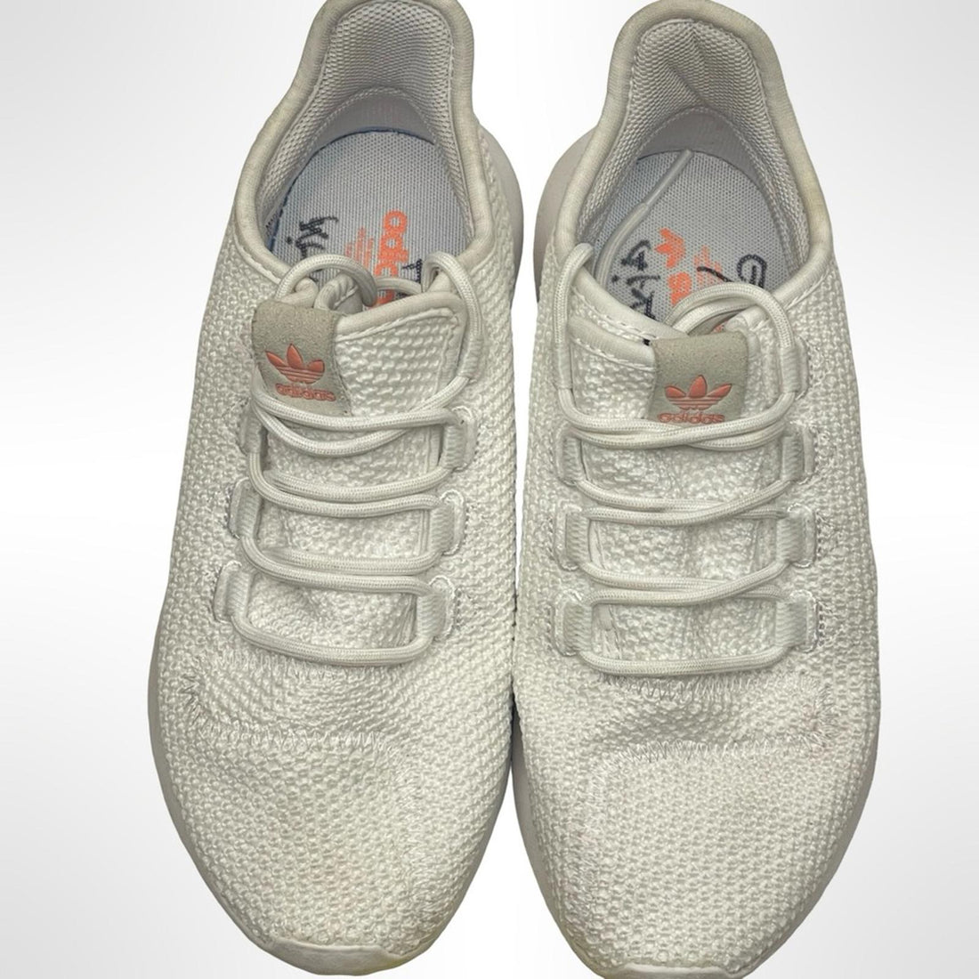 Adidas White Knit Sneakers