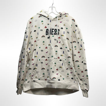 GUESS friendswithyou Graphic Hoodie size L NWOT