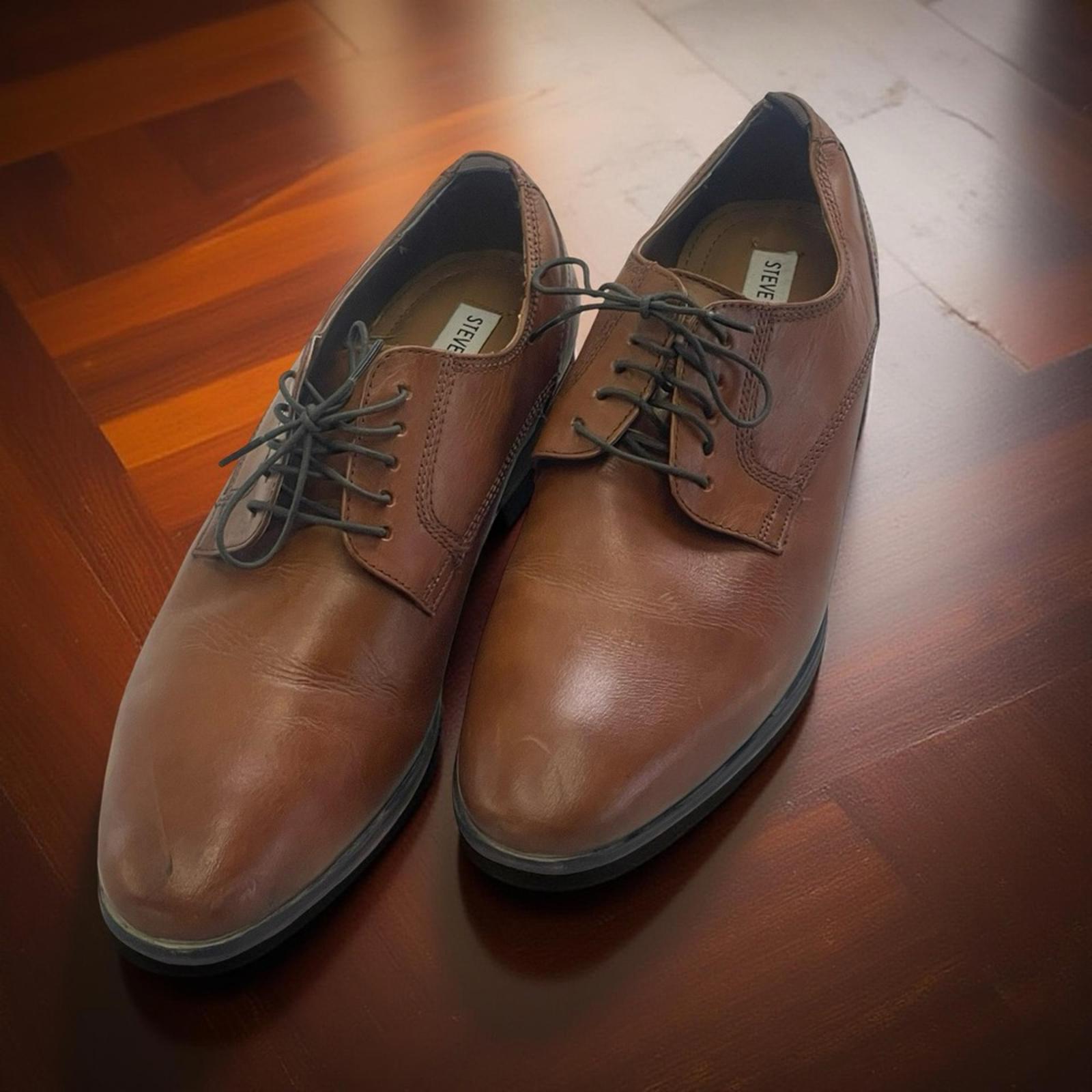 Steve Madden Brown Leather Men's Shoes size 10