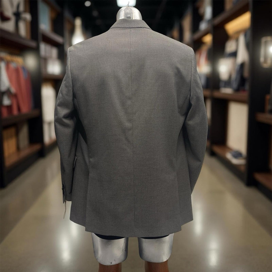 Perry Ellis Men's Gray Blazer - size 40L Mint Condition