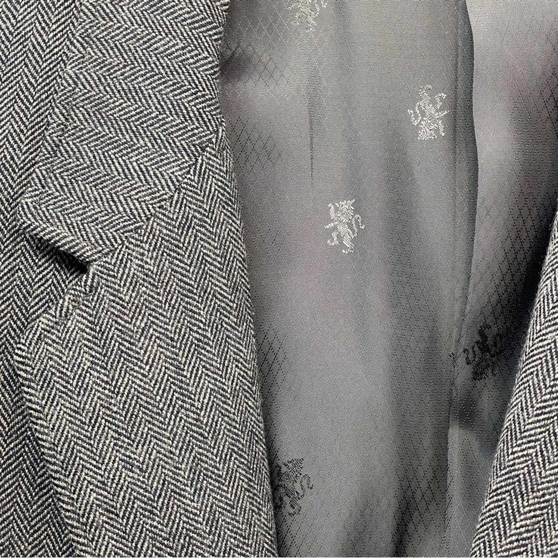 Size 42 - Gray Men's Winter Overcoat - excellent condition