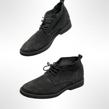 Bruno Marc Black Men's Suede Shoes sizes 6.5,7,8.5 & 12 NEW