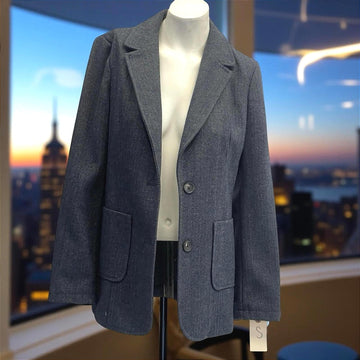 St. John's Bay size S - Stylish Gray Blazer