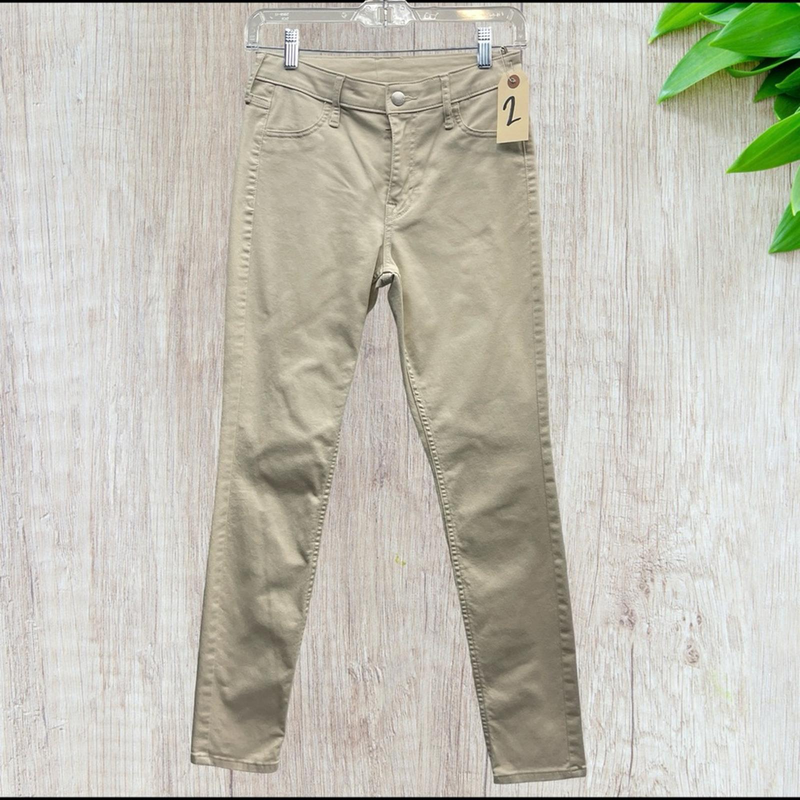 H&M Tan Skinny Jeans in size 4