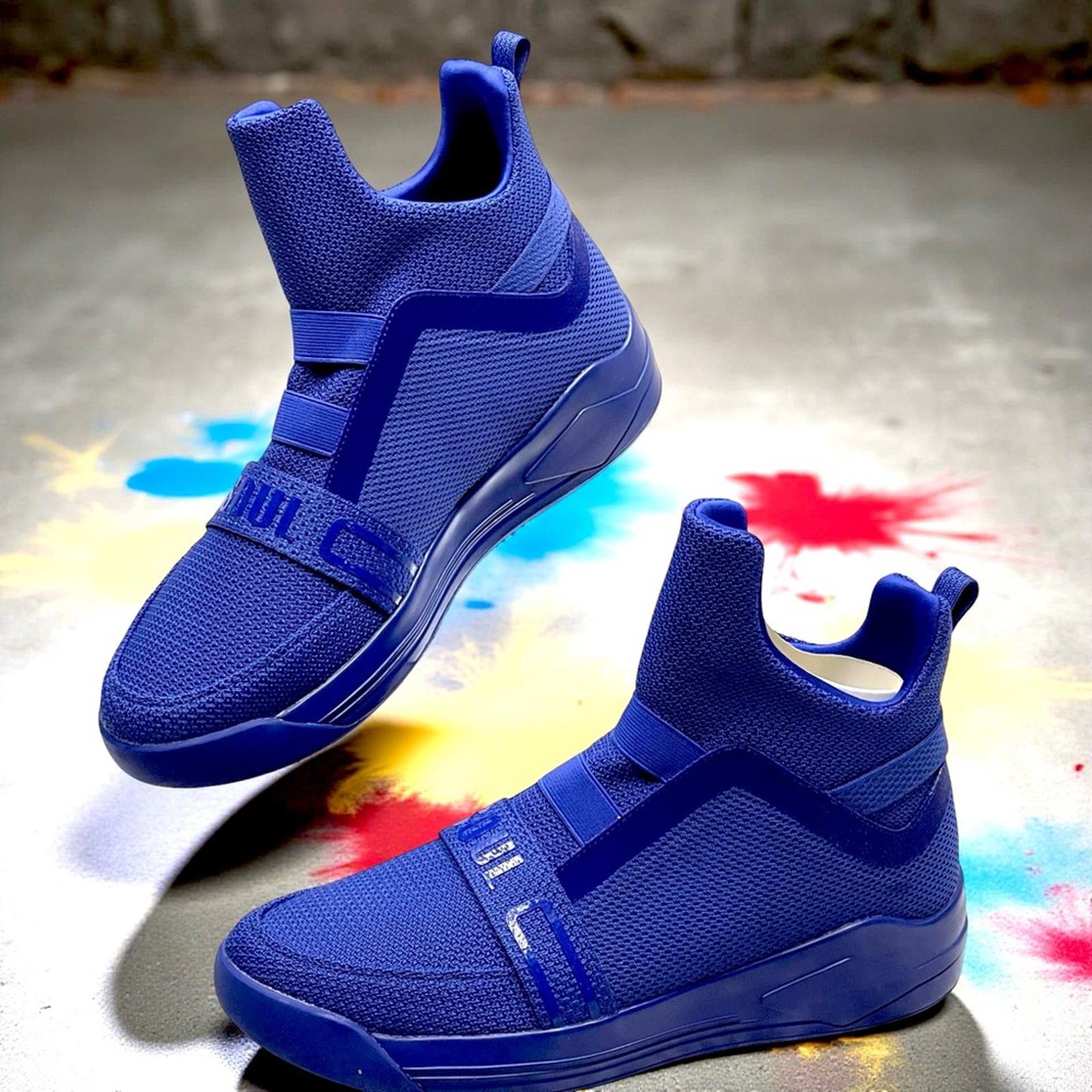 Soul5Feng Men's Blue High-Top Sneakers size 10 - NEW