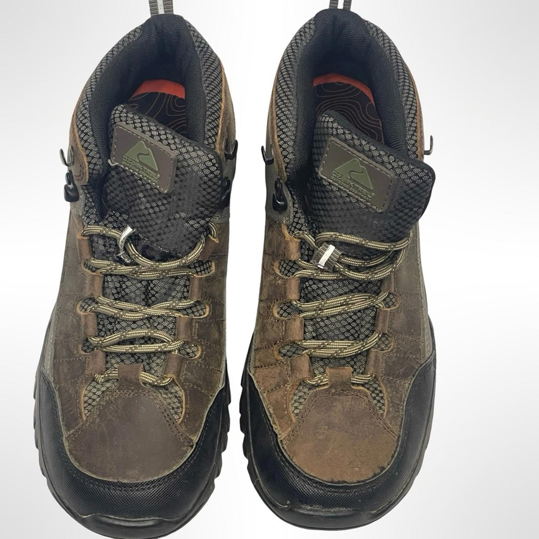 Ozark Trail size 9 Brown and Black Hiking Boots