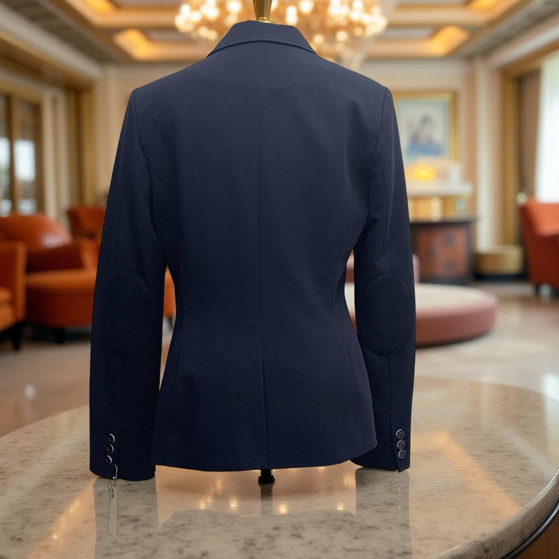 Elegant Tommy Hilfiger Navy Women's Blazer - size 6