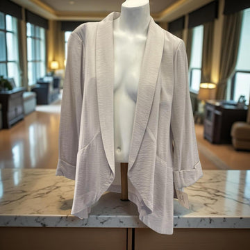 Elegant Alfani Open Front Blazer in Cream color- NWOT