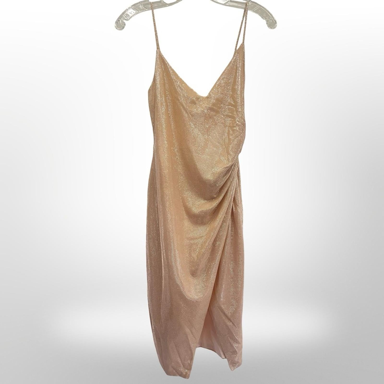 Black Halo Bowery Sheath Spaghetti Strap Dress size 4