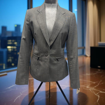 Anne Klein Women's Gray Blazer size 8