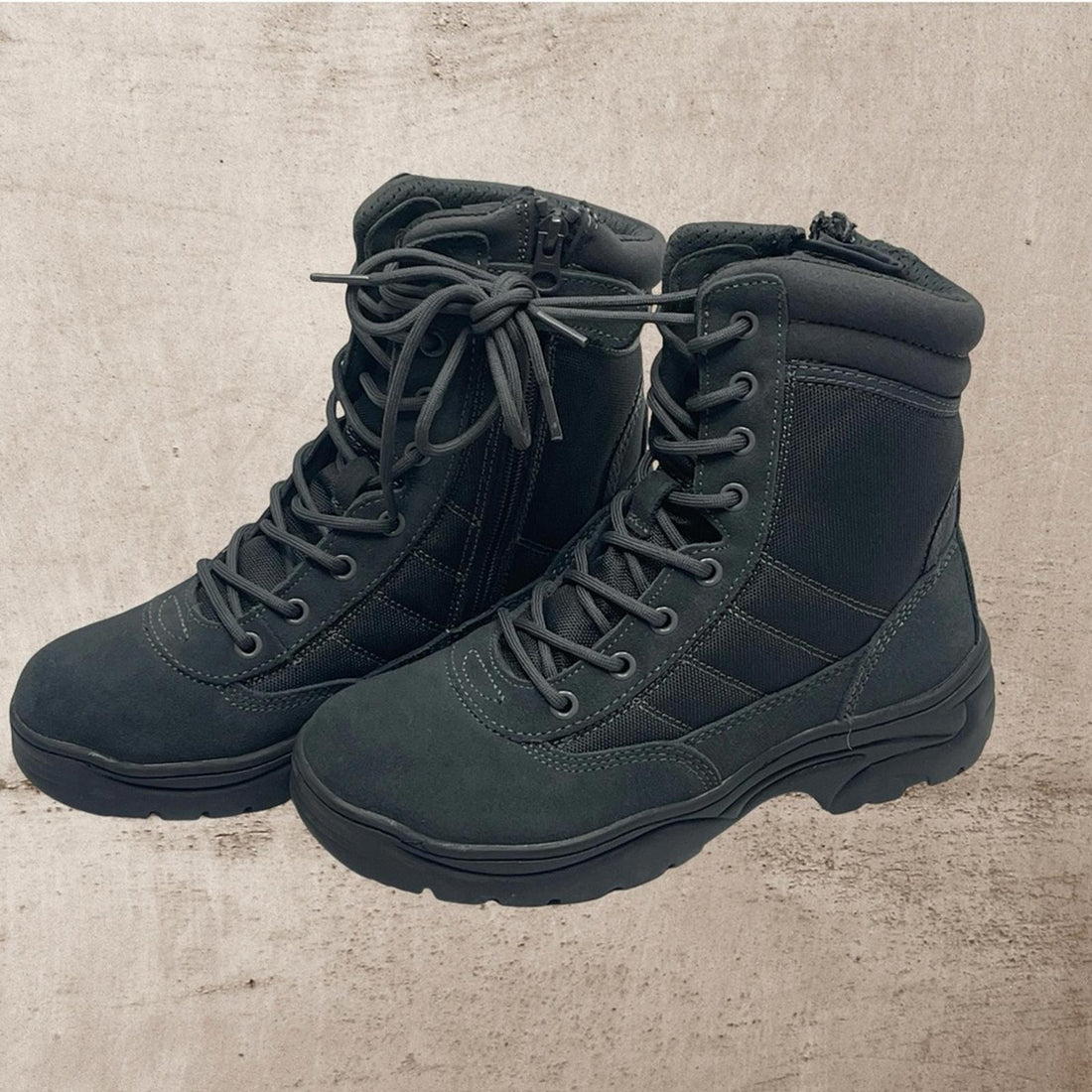 Nortiv8 Unisex or Men's Dark Grey Tactical Boots size 7-New