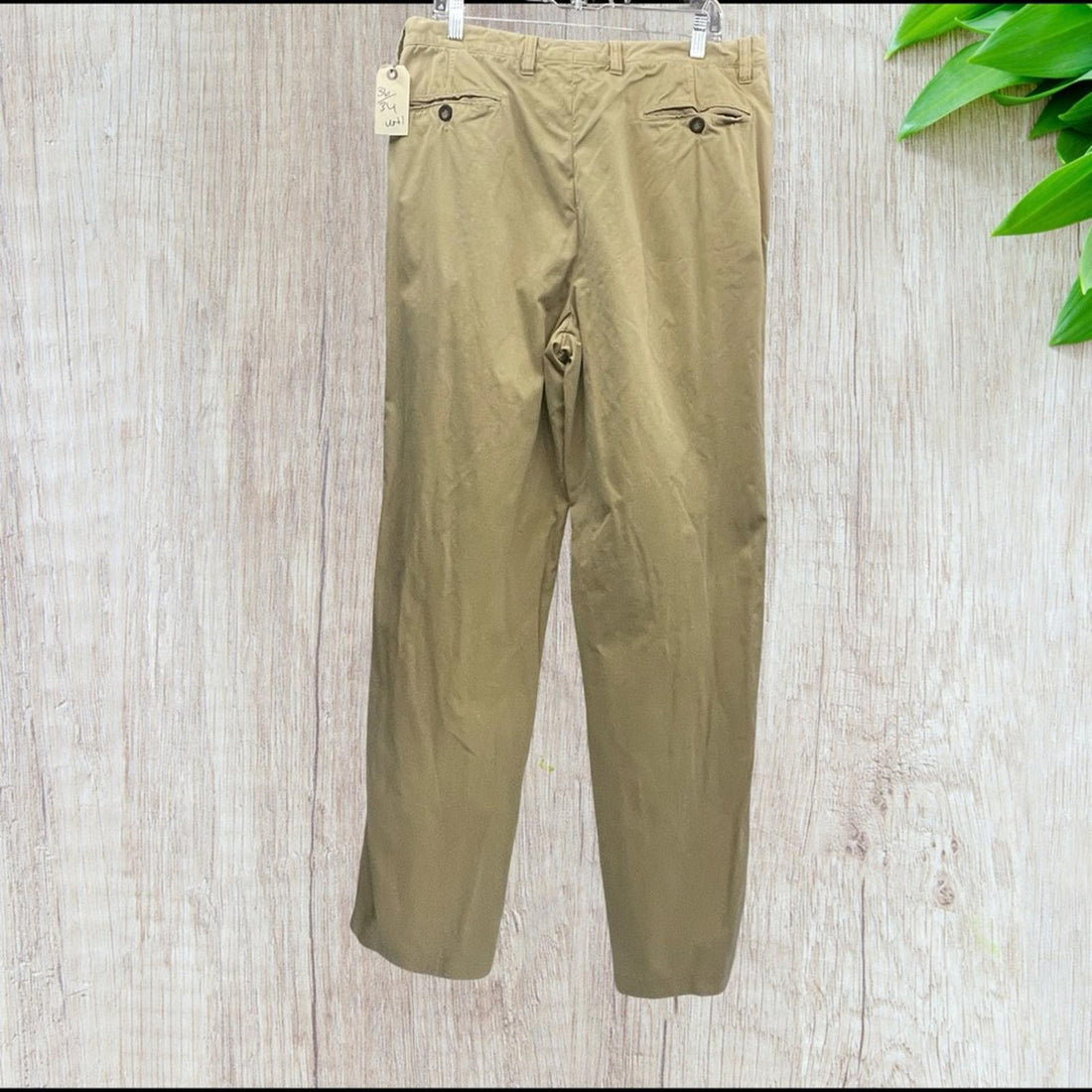 Ermenegildo Zegna Men's Khaki Chinos size 36/34