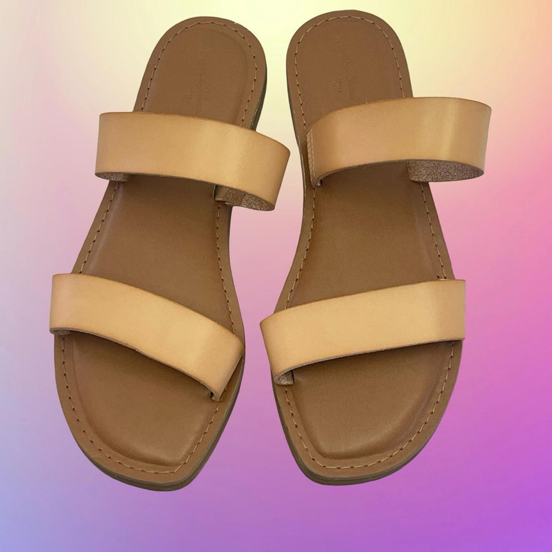 Universal Thread Women's Tan Sandals - size 8