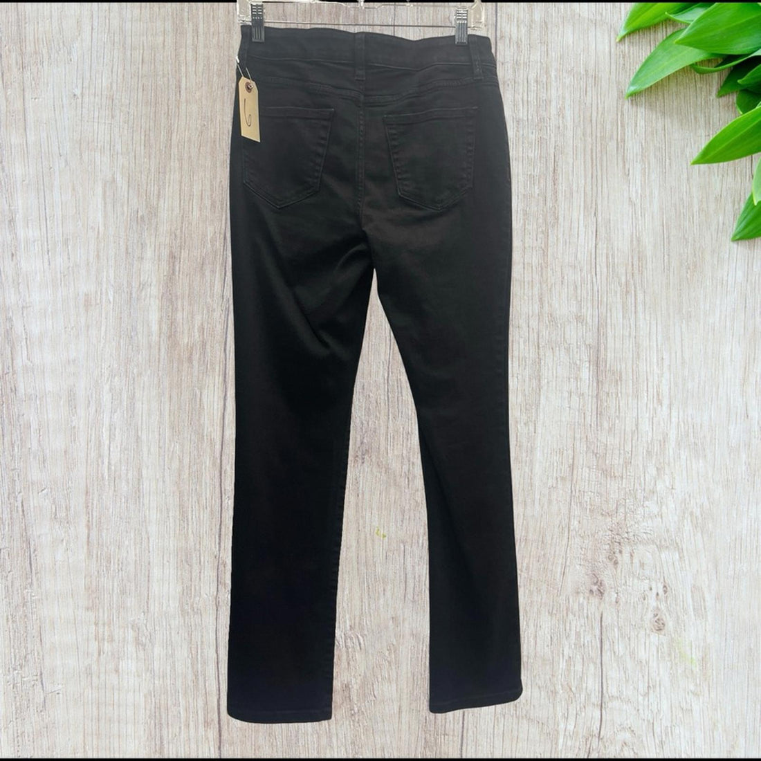 St. John's Bay Size 6 Women's Black Jeans NWHT