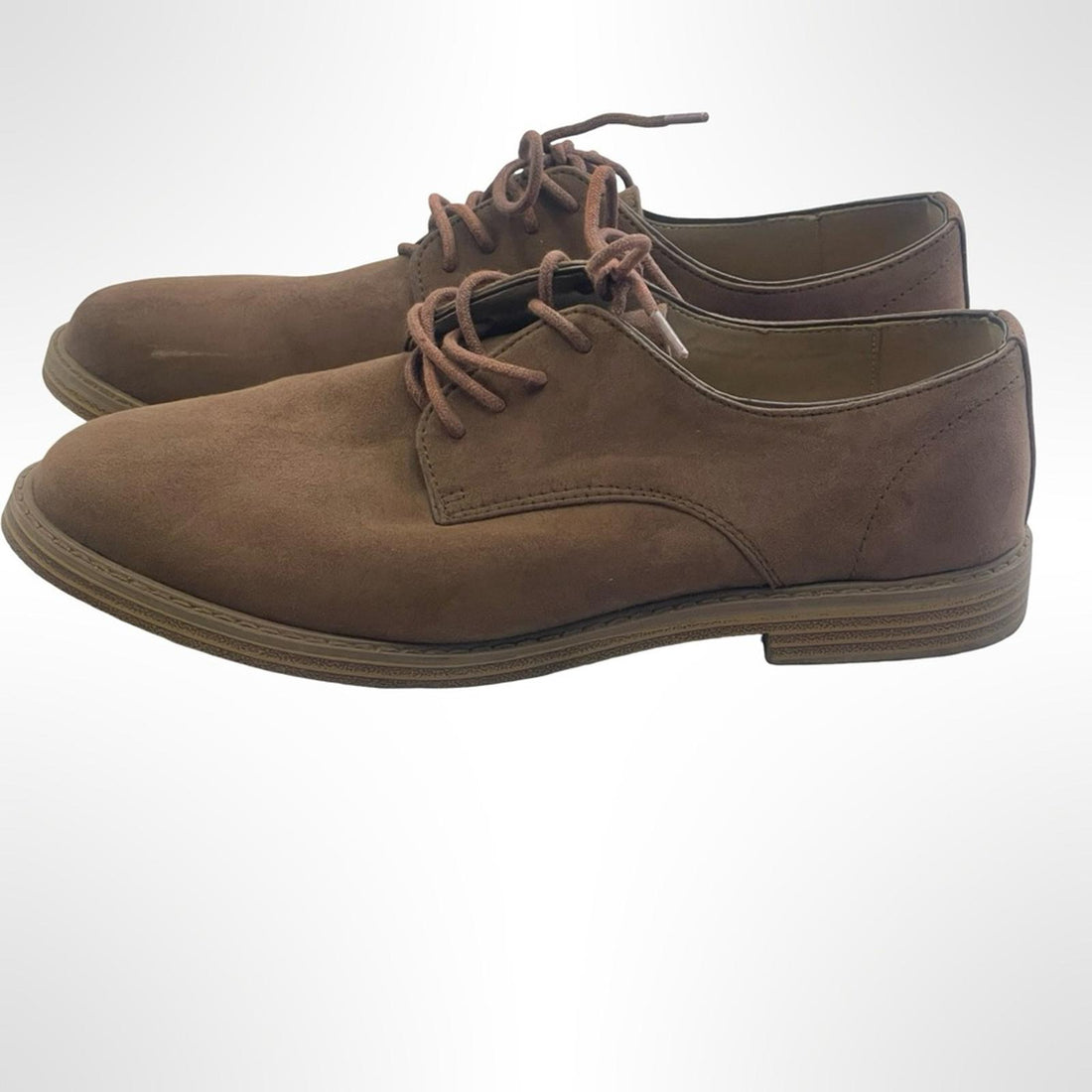 Old Navy Men's Brown Suede Lace-Up Shoes size 8