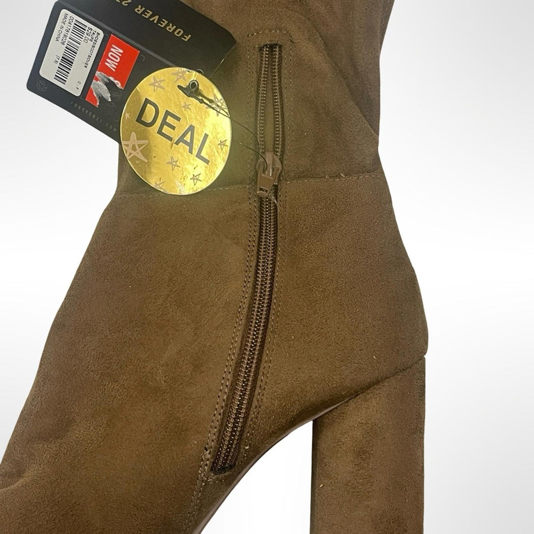 Brown Knee-High Women's Boots size 7.5 NWT